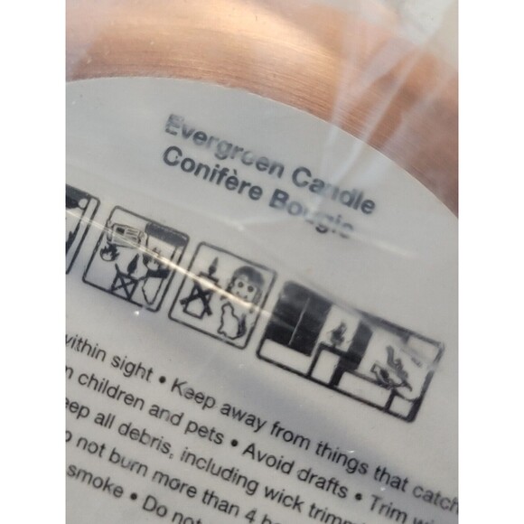 ARHAUS HAND CRAFTED EVERGREEN CANDLE SOY BLEND 10 OZ, NEW NEVER LIT, 1 WICK - Picture 3 of 3